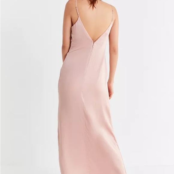 SILKY MAXI SLIP DRESS - Picture 7 of 7